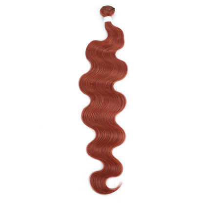 613 Piano Blonde Body Wave Hair Bundles Synthetic Extensions