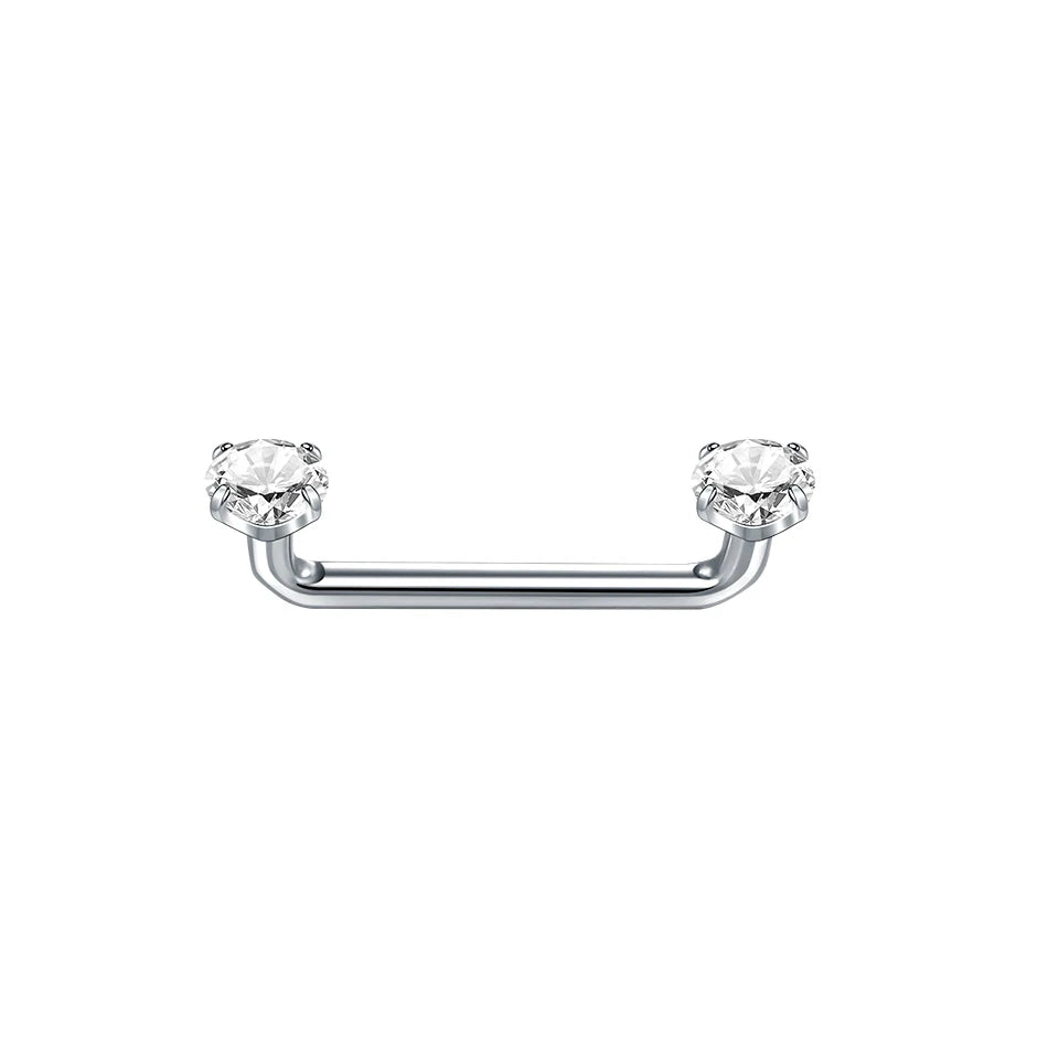 Titanium CZ Crystal Surface Piercings 12mm-25mm