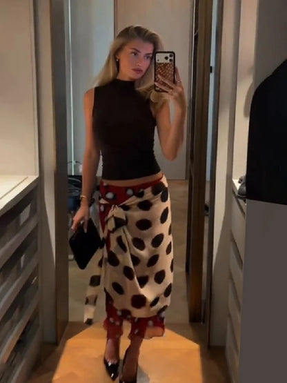 Animal Print V-Neck Ruched Maxi Dress for Women