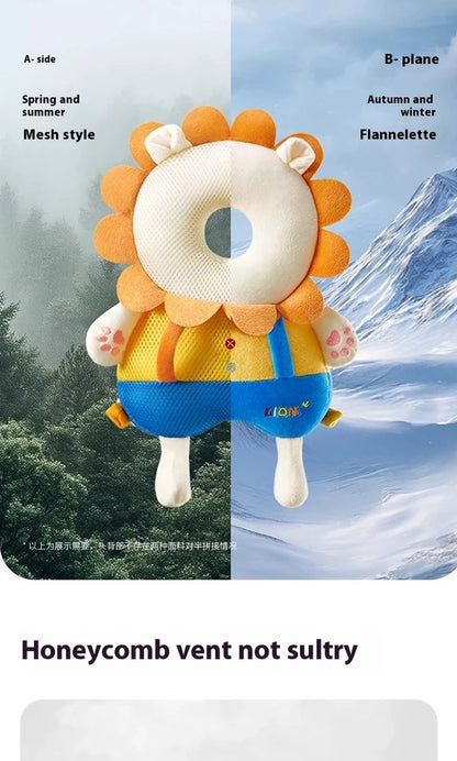 AIBEDILA Baby Anti-Fall Head Back Protector Pillow