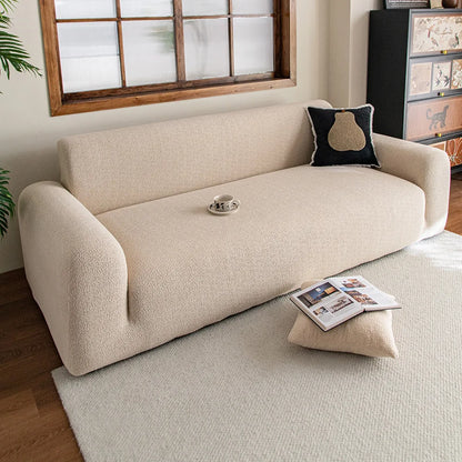 Adjustable Velvet Sofa Cover for L Shape Couch