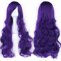 Soowee Curly Long Green Synthetic Hair Wig for Women