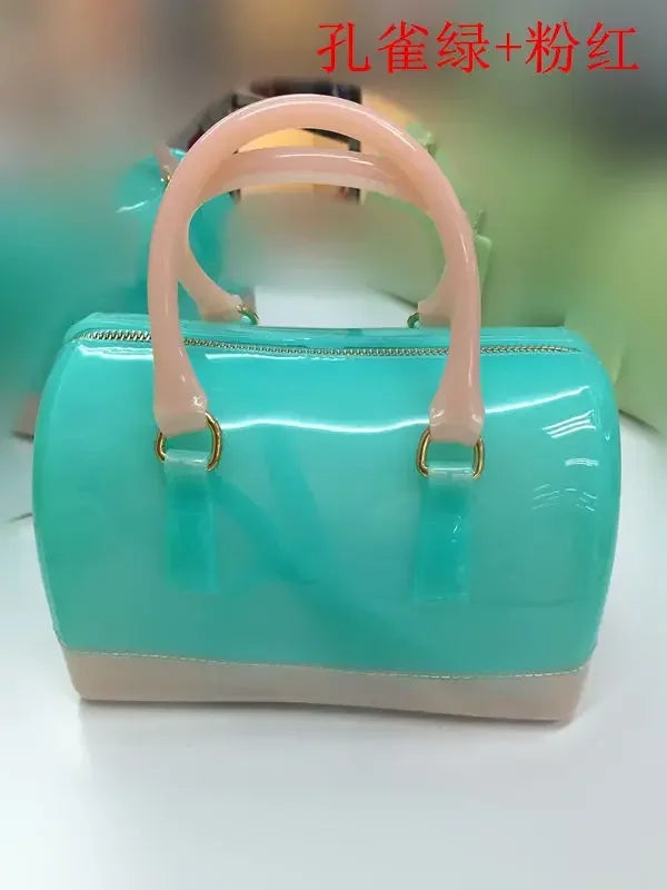 Jelly Bag Crossbody Pillow Bag in Macaron Colors