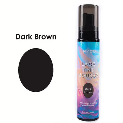 Melt Lace Tint Hair Mousse and Spray for Medium Brown Wigs