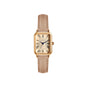 Fashion Retro Square Leather Strap Quartz Watch for Women