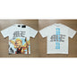Mixed Emotion Cotton T-Shirt for Couples with Angel Print