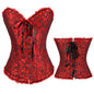 Gothic Lace Up Corset Shapewear for Women