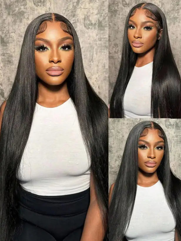 Straight Brazilian Virgin Hair Bundles 40 42 Inch