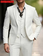 Slim Fit Black Tuxedo Suit Set for Men