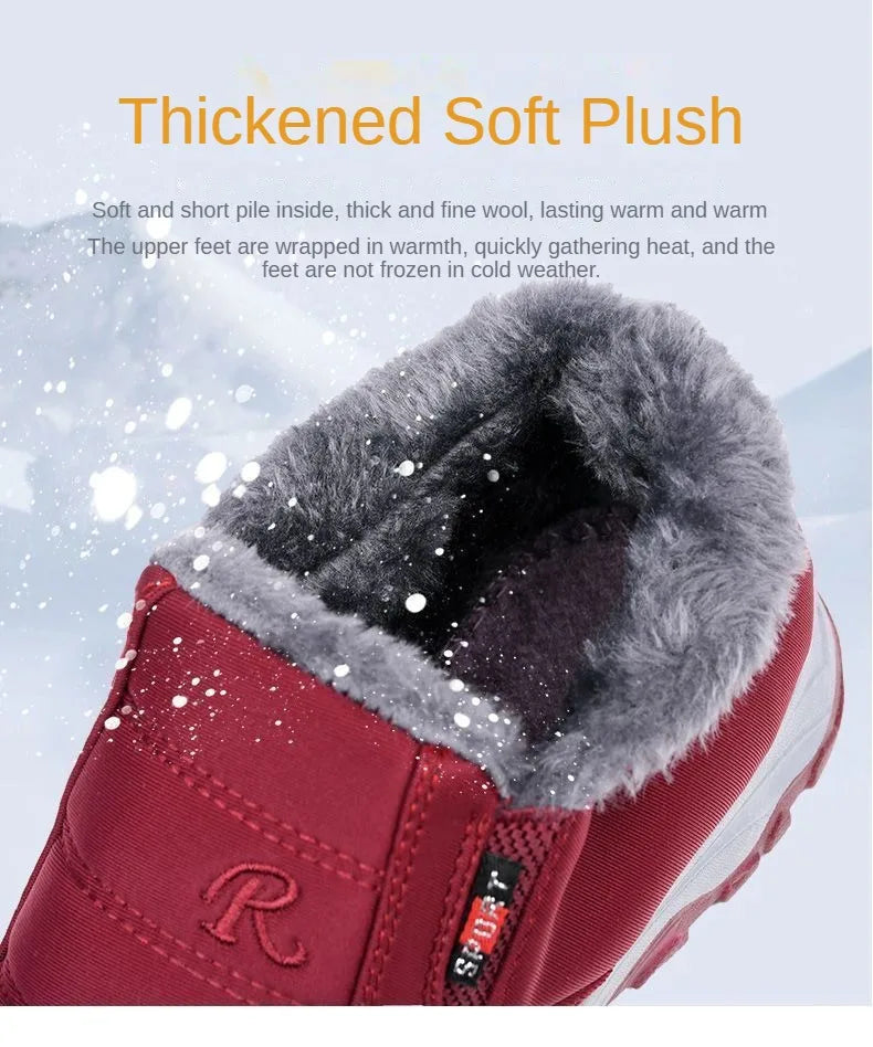 Men's Cotton Casual Ankle Boots for Winter