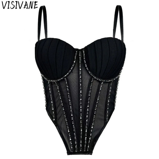Y2K Women’s Camisole Tank Top Corset for Parties