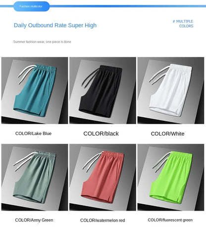 Men's Quick Dry Polyester Running Shorts