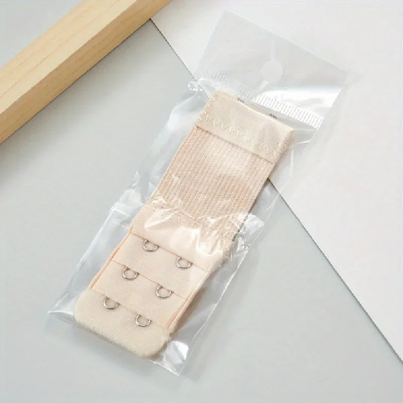 2 Hooks Elastic Bra Extenders for Women, Polyester