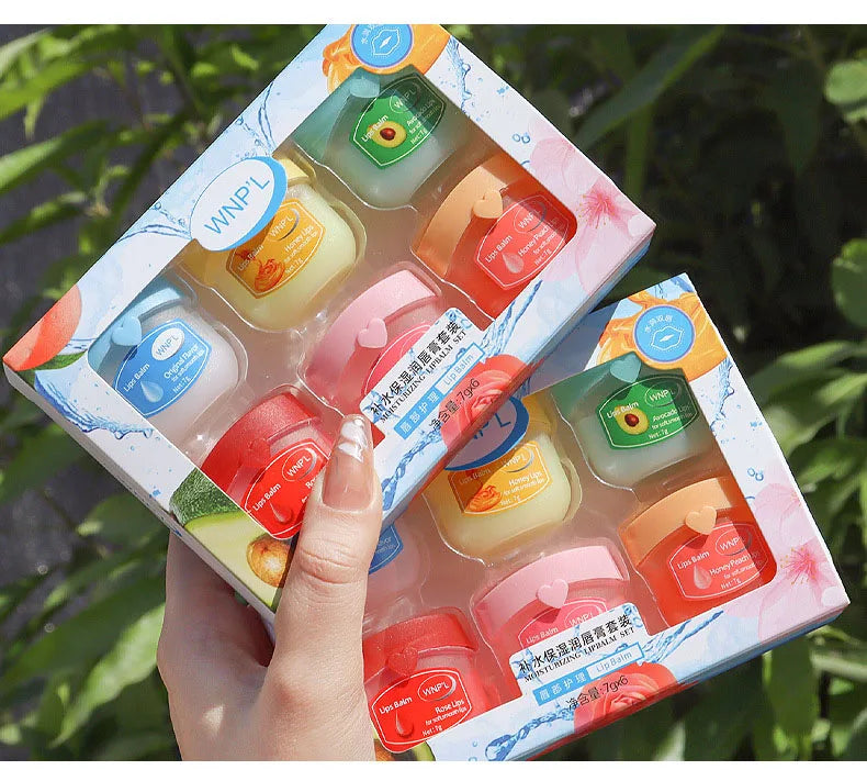Moisturizing Lip Balm Set – 4/6/8 Pieces