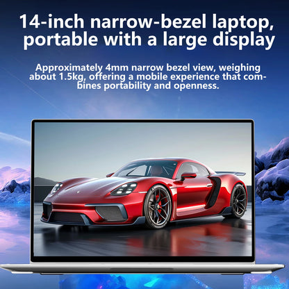 LENO 14.1 Inch Ultra Slim Laptop Windows 11 16GB 2TB SSD