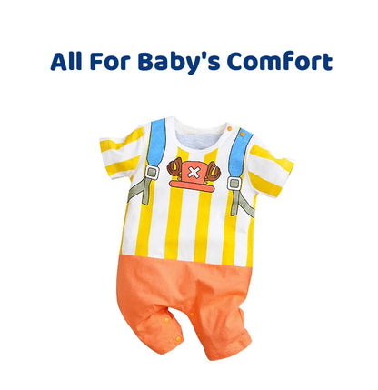 Cotton Anime Role Play Baby Jumpsuit for Summer