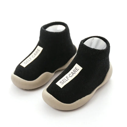 Baby Toddler First Walkers Soft Rubber Shoes