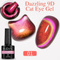 Clear 3D No Wipe Sculpture Gel Nail Polish 15ML