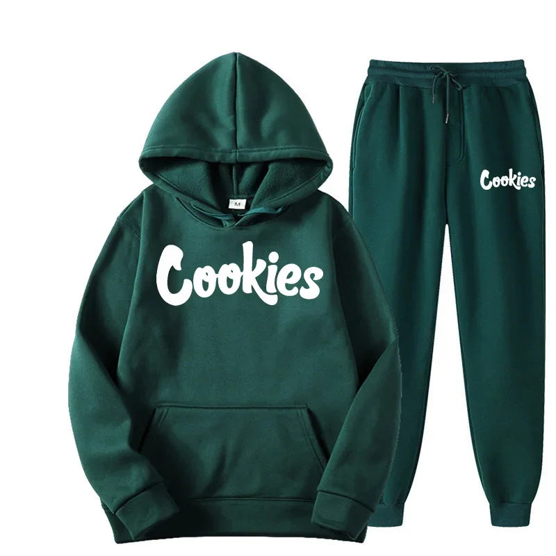 Casual Hoodie Two-Piece Suit for Men and Women