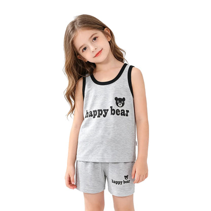 Cotton Summer Kids Clothing Set T-Shirt and Shorts