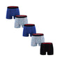 Men's Cotton Boxer Shorts Underwear Set of 5