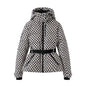 Women's Hooded Padded Winter Parka with Belt
