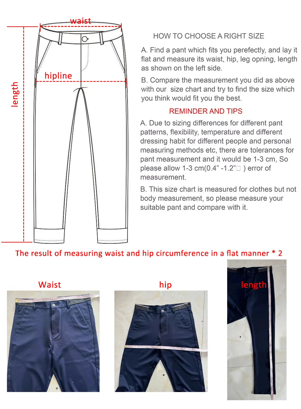 Men's Summer Casual Suit Pants Plus Size 28-42