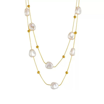 Stainless Steel Heart Pendant Necklace for Women