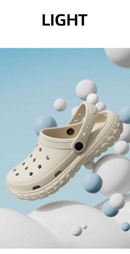 Summer Non-Slip Closed Toe Sandals for Men and Women