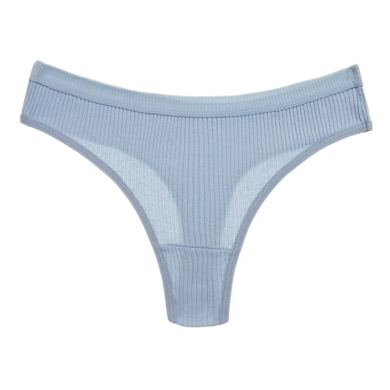 Women's Cotton Low Waist Briefs 3Pcs Set
