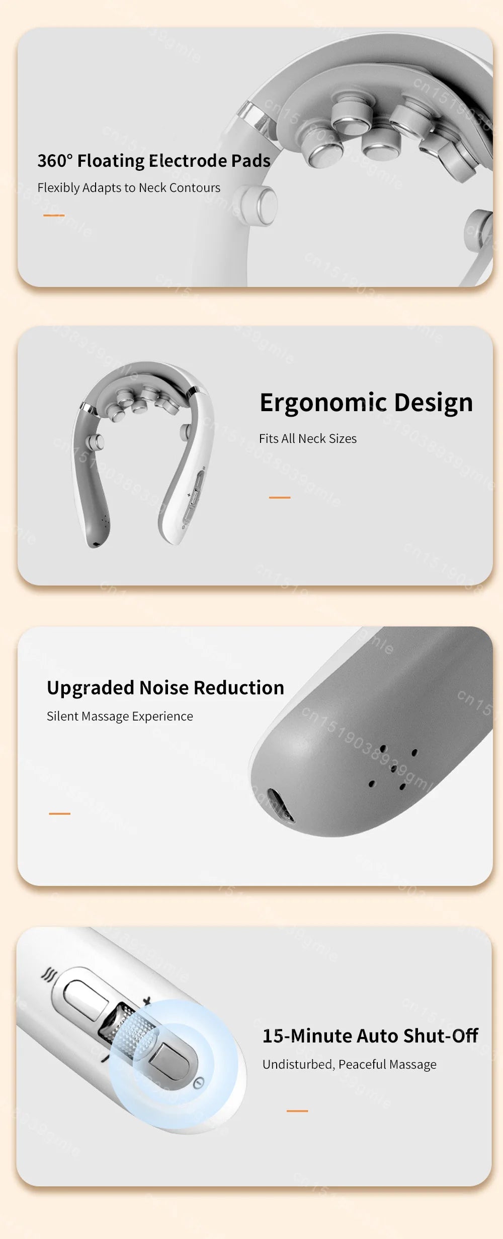 Electric Neck Massage (Multi-Head)