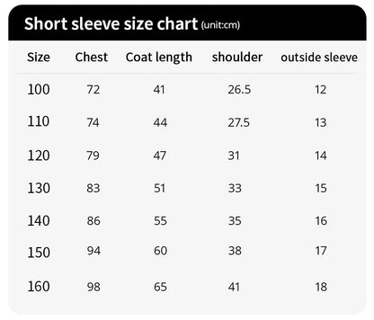 Children's Summer Short Sleeve Shorts Set