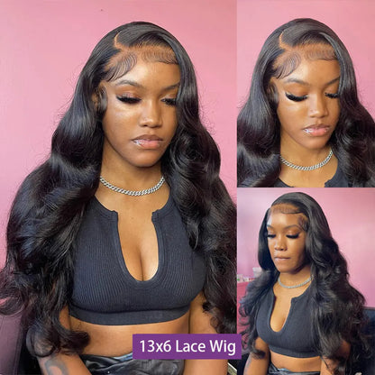 Body Wave 13x6 HD Transparent Lace Frontal Wig