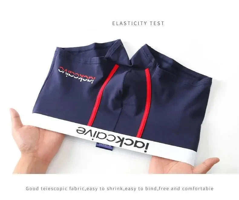 Cotton Boxer Shorts for Men 3Pcs Breathable Underwear