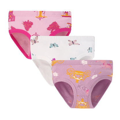 Children's Girls Cotton Unicorn Print Panties