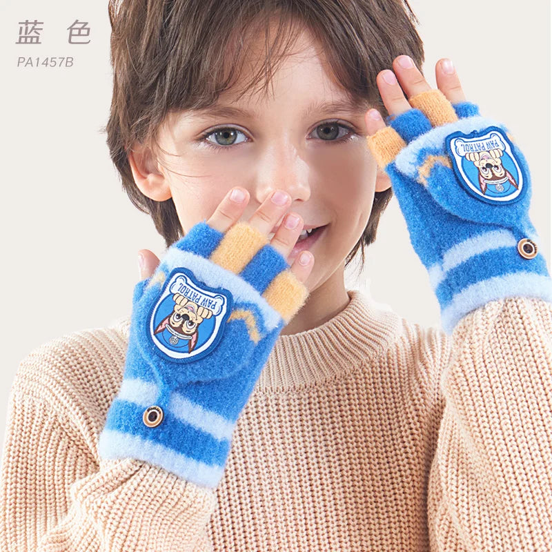 Paw Patrol Winter Gloves for Kids Unisex Polyester
