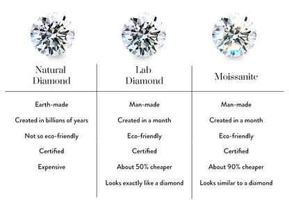 Canner Moissanite Stud Earrings 925 Sterling Silver