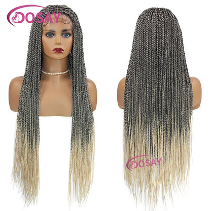 Twist Braided Lace Front Wig Synthetic Full Lace Wig