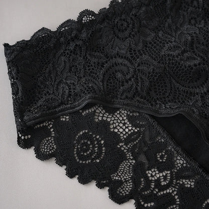 3PCS Set Floral Lace Briefs Women Underwear
