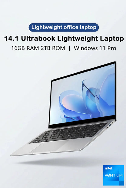 Ultra Slim 14.1 Inch Laptop 16GB RAM 2TB SSD
