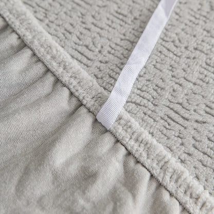 Adjustable Velvet Sofa Cover for L Shape Couch