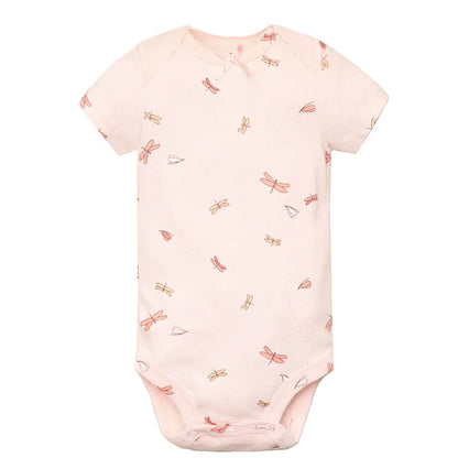 Cotton Summer Girls Bodysuit Set for Newborns