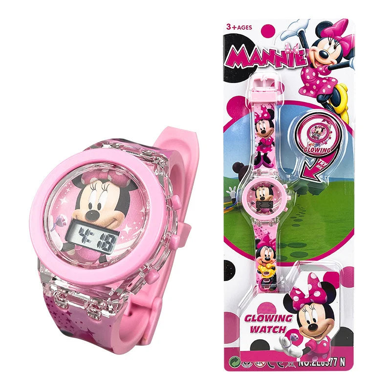 Frozen Mickey Kids Digital Watch with LED Light