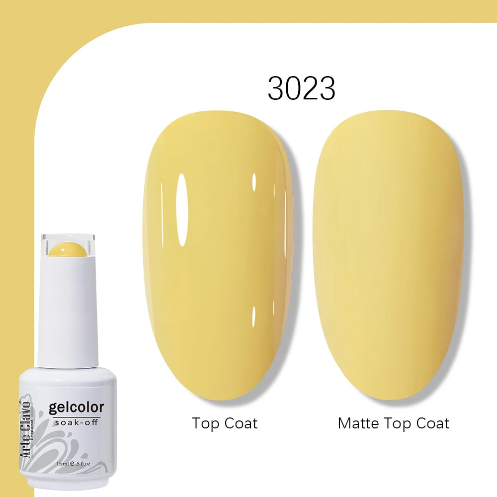 Arte Clavo 15ml UV Gel Nail Polish Summer Colors