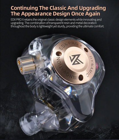 KZ EDX PRO X Hi-Fi In-Ear Earphones