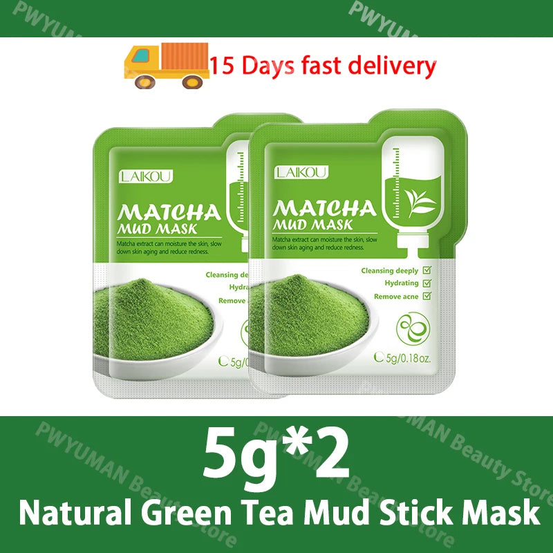Green Tea Solid Mask for Acne and Blackhead Removal