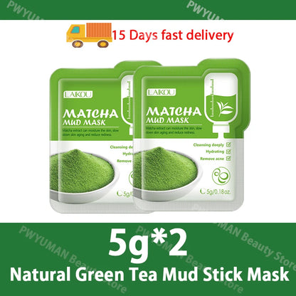 Green Tea Solid Mask for Acne and Blackhead Removal