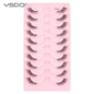 YSDO 5/10 Pairs Natural Soft Black Half Lashes