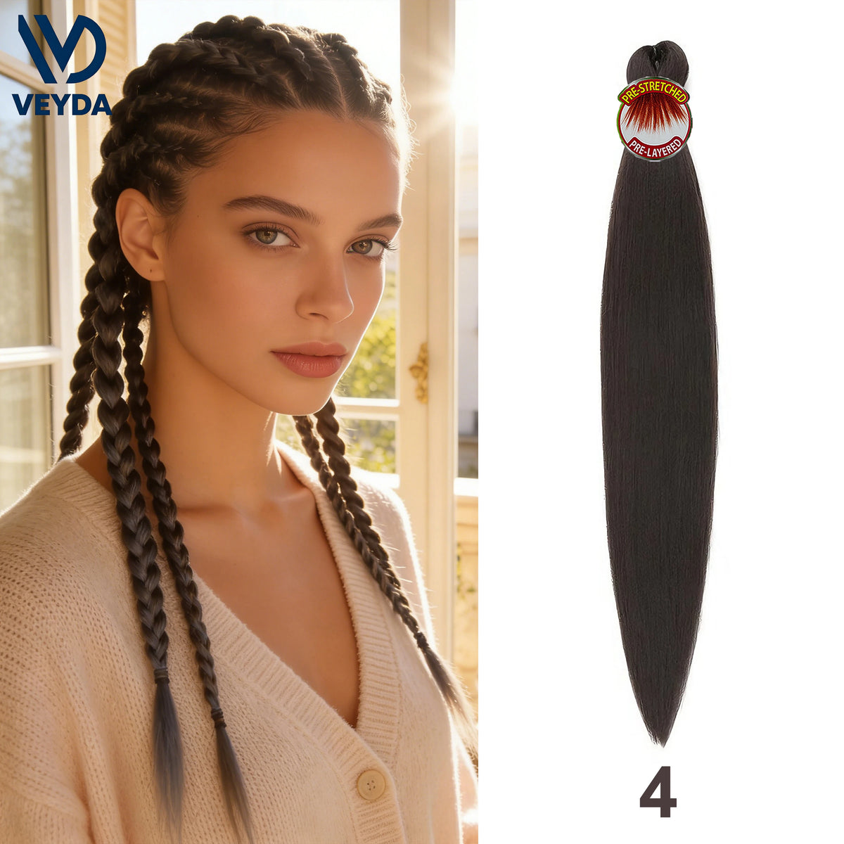 26 Inch Kanekalon Jumbo Box Crochet Hair Extensions