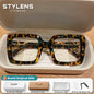 Trendy Square Large Frame Reading Glasses for Women